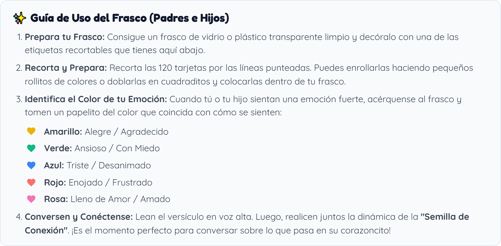 Instrucciones