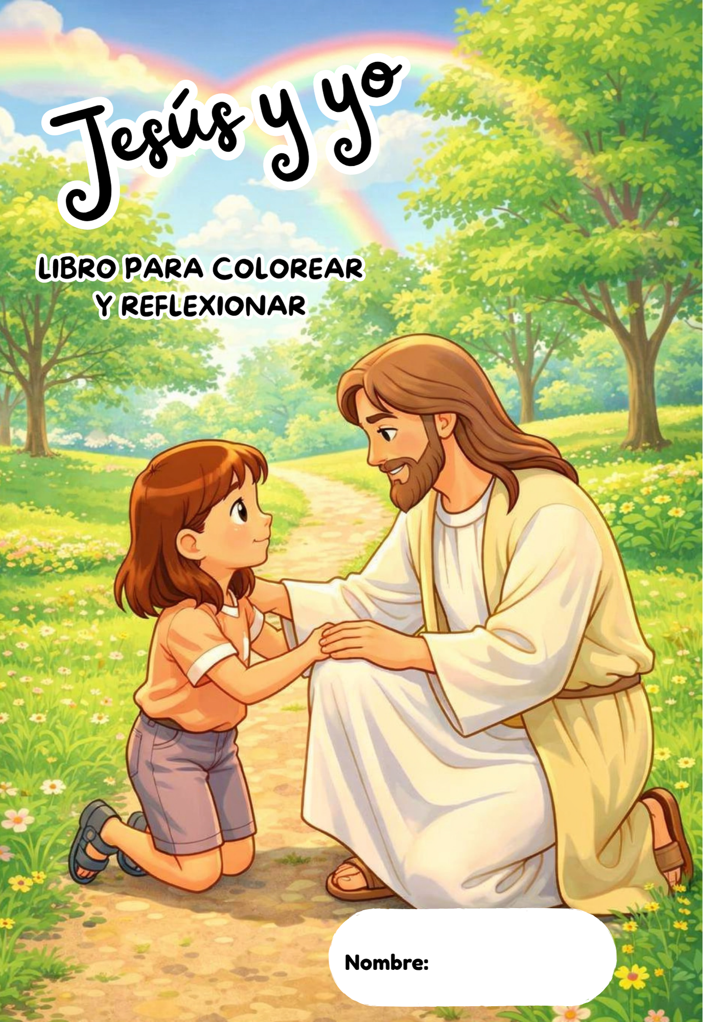 Jesús y yo — Libro para colorear